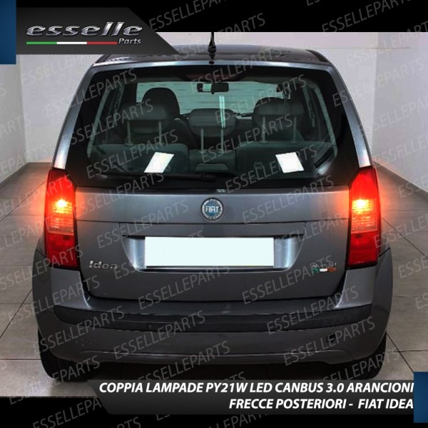 Coppia Frecce Posteriori PY21W 24 LED Canbus 3.0 per FIAT IDEA