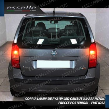 Coppia Frecce Posteriori PY21W 24 LED Canbus 3.0 per FIAT IDEA
