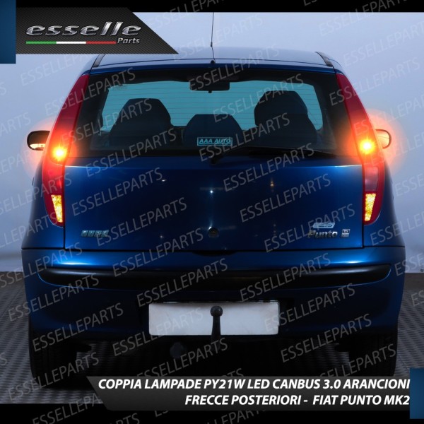 Coppia Frecce Posteriori PY21W 24 LED Canbus 3.0 per FIAT PUNTO MK2