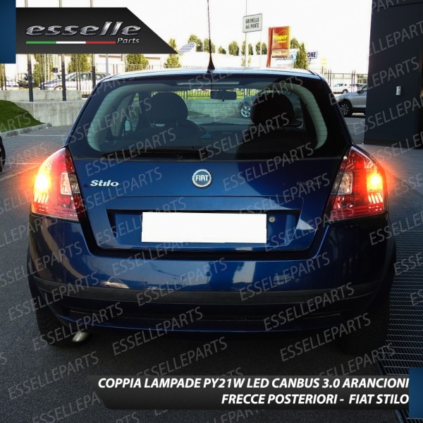 Coppia Frecce Posteriori PY21W 24 LED Canbus 3.0 per FIAT STILO