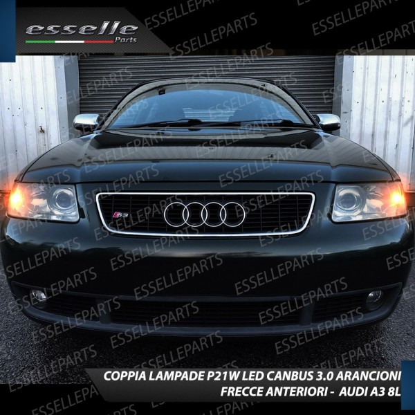 P21W BA15S Canbus AUDI A3 8L ARANCIONE FRECCE Luce AMBRA