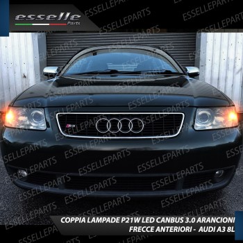 P21W BA15S Canbus AUDI A3 8L ARANCIONE FRECCE Luce AMBRA