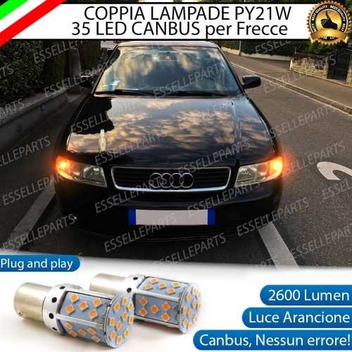 Lampade ANTERIORI PY21W BAU15S 35 LED Canbus AUDI A4 B5