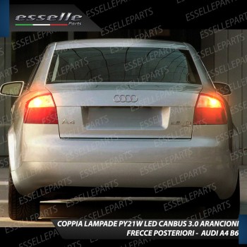 Coppia Frecce Posteriori PY21W 35 LED Canbus AUDI A4 B6