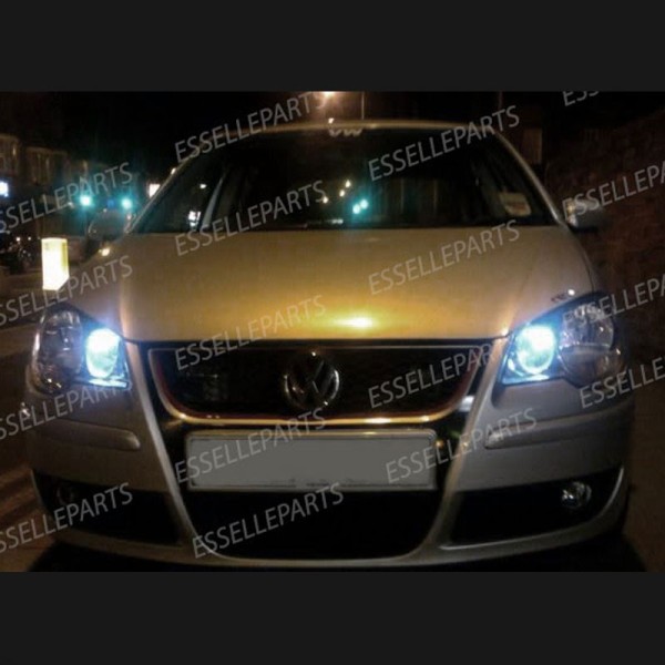 Coppia luci posizione T10 W5W 5 LED canbus 6000K VW Polo 9N Restyling Dal 2006