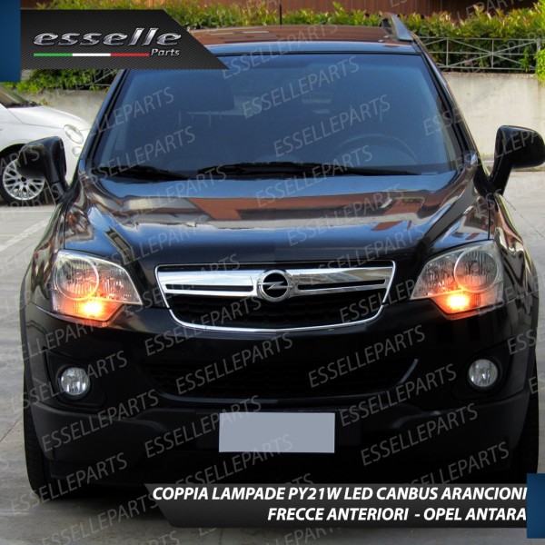 Lampade ANTERIORI PY21W BAU15S 35 LED Canbus OPEL ANTARA