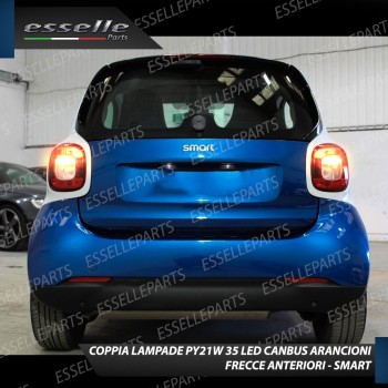 Coppia Frecce Posteriori PY21W 35 LED Canbus SMART FORFOUR II