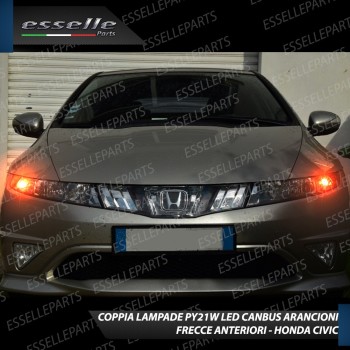 Coppia Frecce Anteriori PY21W 35 LED Canbus HONDA CIVIC 8G Coppia Frecce Anteriori PY21W 35 LED Canbus HONDA CIVIC 8G