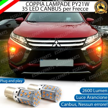 Coppia Frecce Anteriori PY21W 35 LED Canbus MITSUBISHI ECLIPSE CROSS Coppia Frecce Anteriori PY21W 35 LED Canbus MITSUBISHI ECLIPSE CROSS