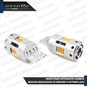 Frecce LED per Fiat 124 Spider Lampade T20 Arancione