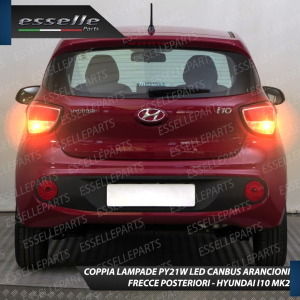 Coppia Frecce Posteriori PY21W 35 LED Canbus HYUNDAI I10 II