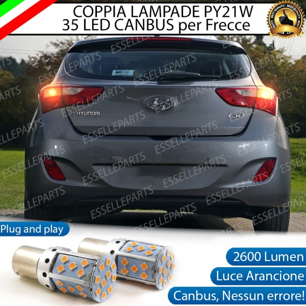 Coppia Frecce Posteriori PY21W 35 LED Canbus HYUNDAI I30 II