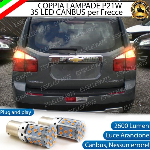 Lampade Posteriori P21W BA15S 35 LED Canbus CHEVROLET ORLANDO