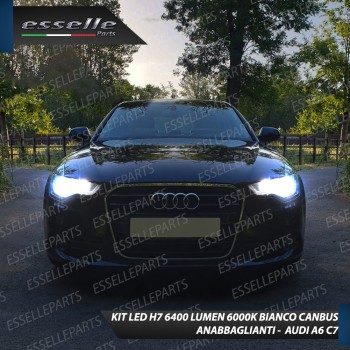 Kit Full LED H7 6400 LUMEN Anabbaglianti AUDI A6 C7