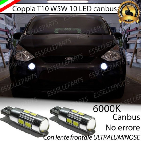 Luci posizione 10 LED Canbus 660 Lumen FORD S-MAX