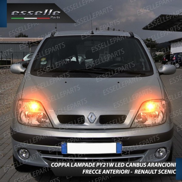 Coppia Frecce Anteriori PY21W 35 LED Canbus RENAULT SCENIC I