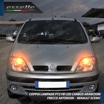 Coppia Frecce Anteriori PY21W 35 LED Canbus RENAULT SCENIC I