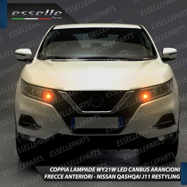 Frecce a LED T20 WY21W Canbus NISSAN QASHQAI J11 RESTYLING