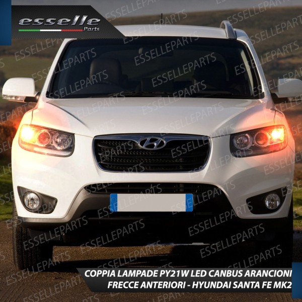 Coppia Frecce Anteriori PY21W 35 LED Canbus HYUNDAI SANTA FE II