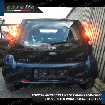 Coppia Frecce Posteriori P21W 35 LED Canbus SMART FORFOUR I Coppia Frecce Posteriori P21W 35 LED Canbus SMART FORFOUR I