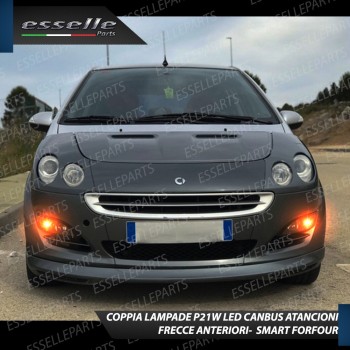 Coppia Frecce Anteriori P21W 35 LED Canbus SMART FORFOUR I Coppia Frecce Anteriori P21W 35 LED Canbus SMART FORFOUR I