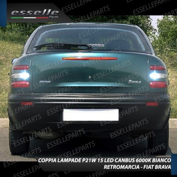 Luci Retromarcia 15 LED FIAT BRAVA CON LENTE FRONTALE