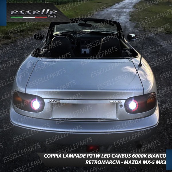 Luci Retromarcia 15 LED MAZDA MX-5 CON LENTE FRONTALE