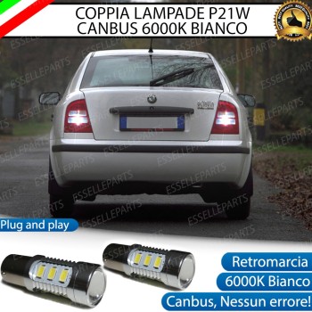 Luci Retromarcia 15 LED SKODA OCTAVIA I CON LENTE FRONTALE