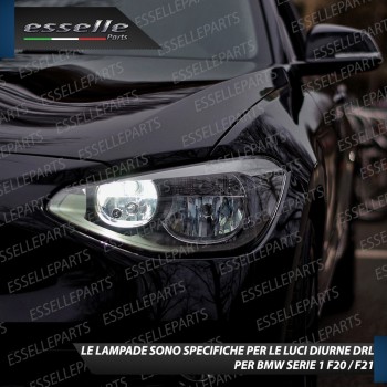 Luci Diurne a LED CANBUS 3.0 T20 W21W 6000K Bianco BMW SERIE 1 F20 F21 Pre-Restyling