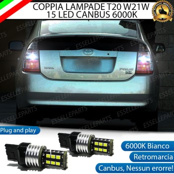 Luci Retromarcia 15 LED T20 TOYOTA PRIUS 2
