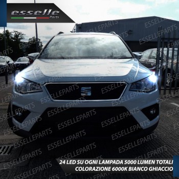 Luci Diurne a LED CANBUS 3.0 T20 W21W per SEAT ARONA