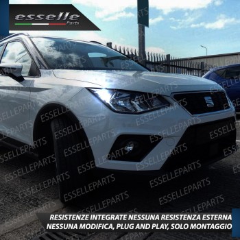 Luci Diurne a LED CANBUS 3.0 T20 W21W per SEAT ARONA