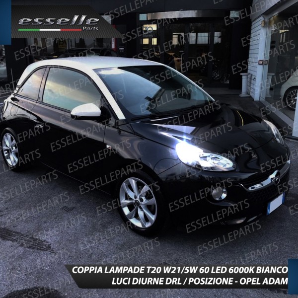 Luci di Posizione/Diurne a LED CANBUS 3.0 T20 W21/5W per OPEL ADAM