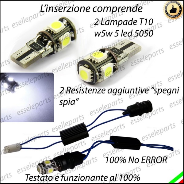 Conversione Fari Full LED 6000k canbus FIAT CROMA 1