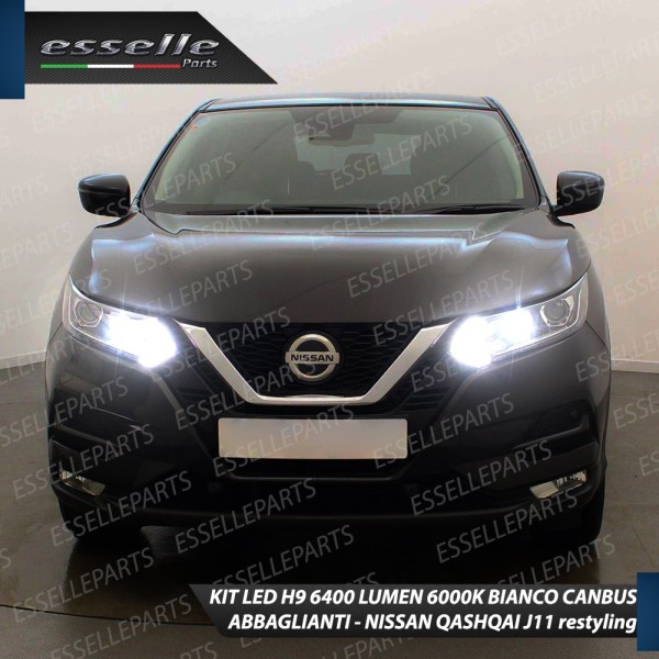 Conversione Fari Full LED 6000k per NISSAN QASHQAI J11