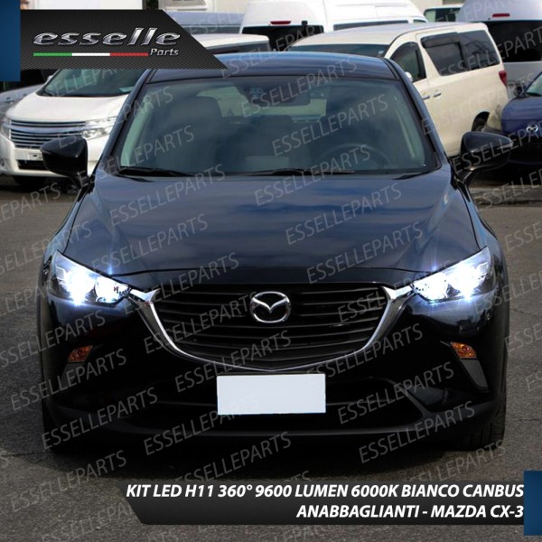 Kit Full LED H11 coppia lampade anabbaglianti MAZDA CX-3