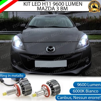 Kit Full Led 6000k canbus lampade per H11 MAZDA 3 II BL