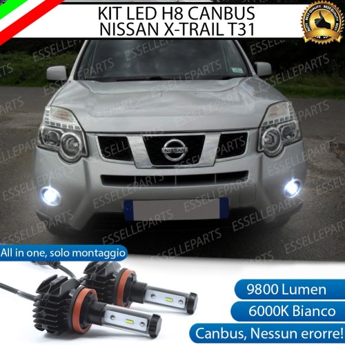 Kit Full LED H8 Fendinebbia 9800 LUMEN NISSAN X-TRAIL II