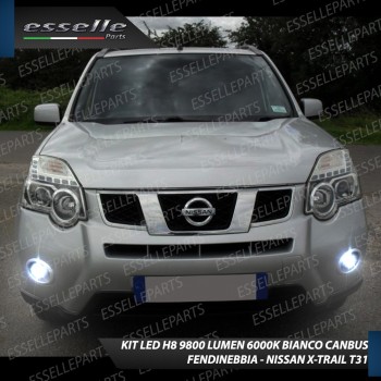 Kit Full LED H8 Fendinebbia 9800 LUMEN NISSAN X-TRAIL II