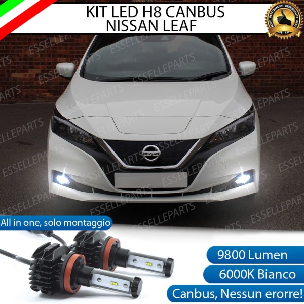 Kit Full LED H8 Fendinebbia 9800 LUMEN Nissan Leaf II