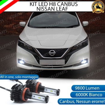 Kit Full LED H8 Fendinebbia 9800 LUMEN Nissan Leaf II