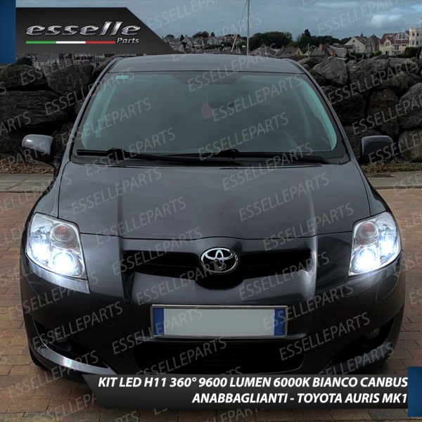 Kit Full Led 6000k canbus lampade per H11 TOYOTA AURIS I