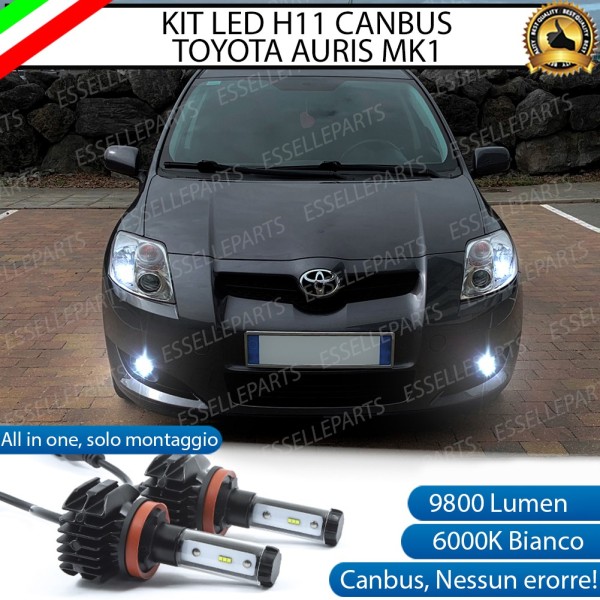 Kit Full LED H11 Fendinebbia 9800 LUMEN Toyota Auris MK1