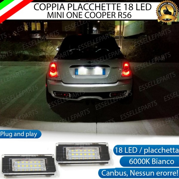 Placchette a LED Complete MINI R58 TARGA