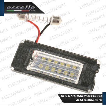Placchette Luci Targa Led MINI R58 6000K Bianco