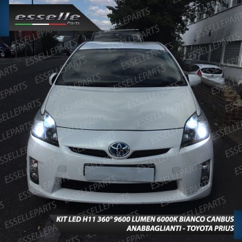 Kit Full Led 6000k canbus lampade per H11 TOYOTA PRIUS III