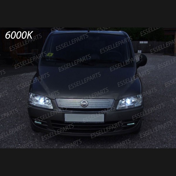 Conversione Fari Full LED per Fiat Multipla MK2 6000K Bianco Ghiaccio Canbus