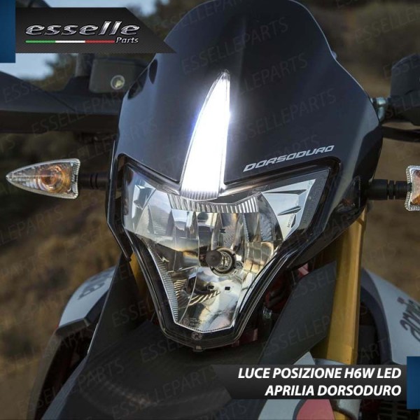 Luce posizione H6W 5 LED Canbus APRILIA Dorsoduro 750 2009-2014