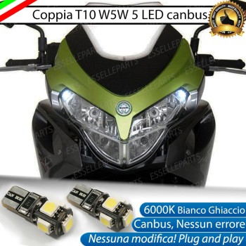 Luci posizione T10 5 LED Canbus Benelli Tre 899 K 2008-2011