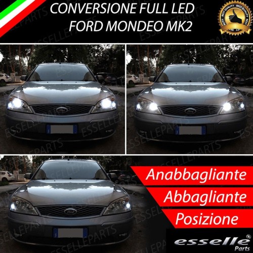 Conversione Fari Full LED 6000k bianco Ford Mondeo 2